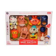 GENERICO - Set de Sonajeros de Animales Para Bebe