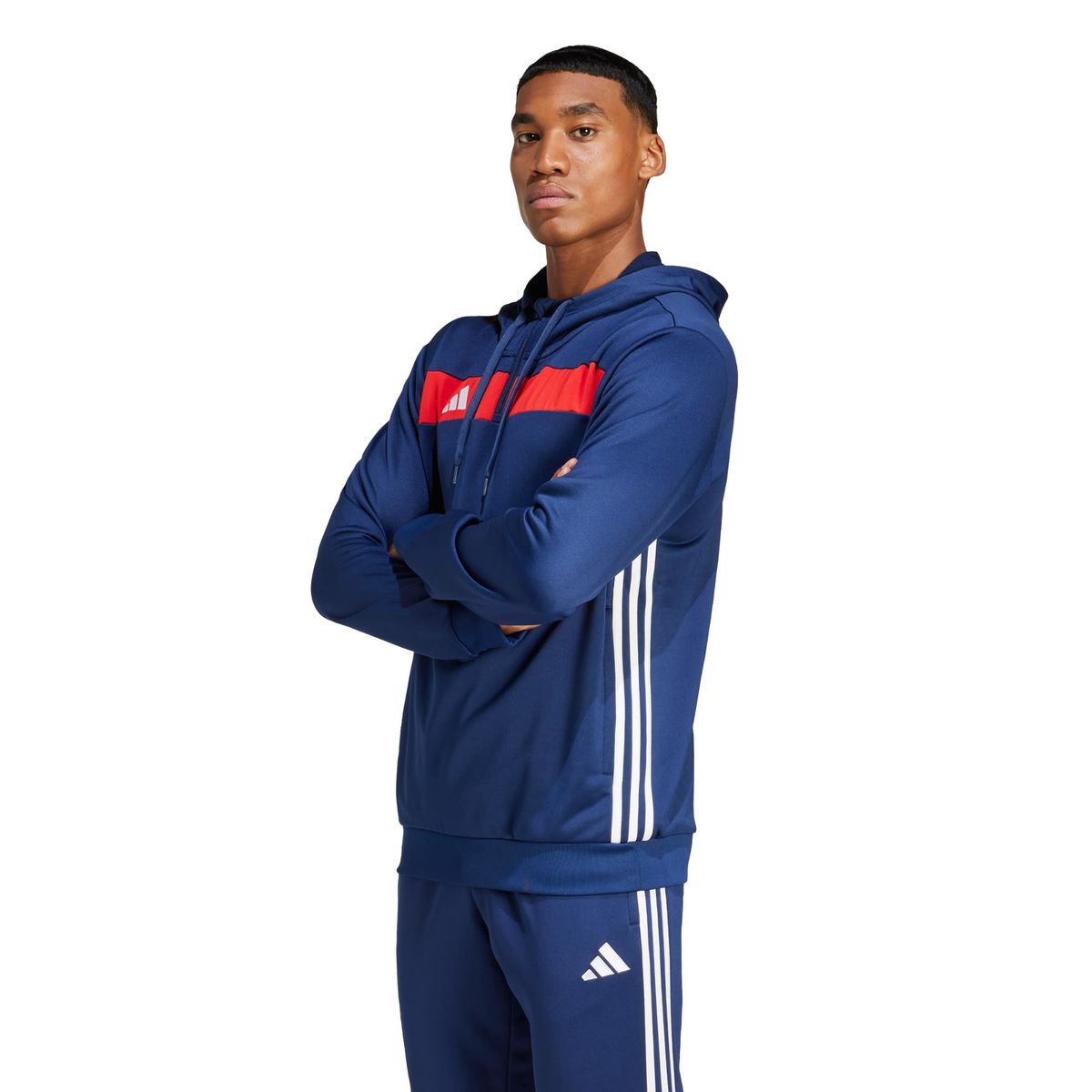 ADIDAS - Polerón con Capucha Tiro 25 Essentials