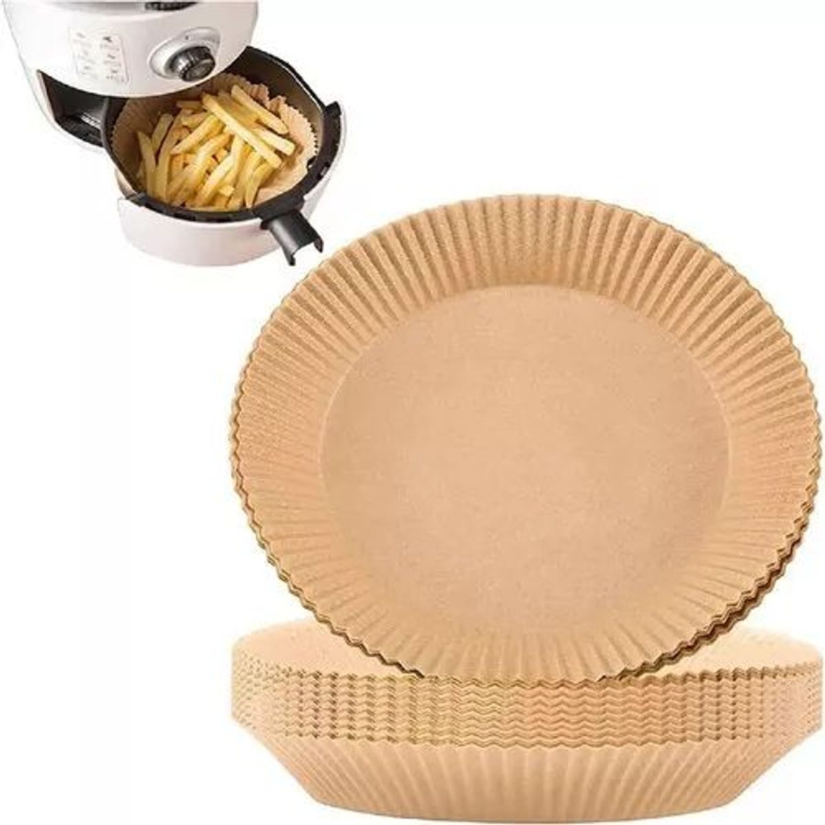 SHOP EHOME BAG - Forros Desechables Antiadherente Freidora 100 Pcs