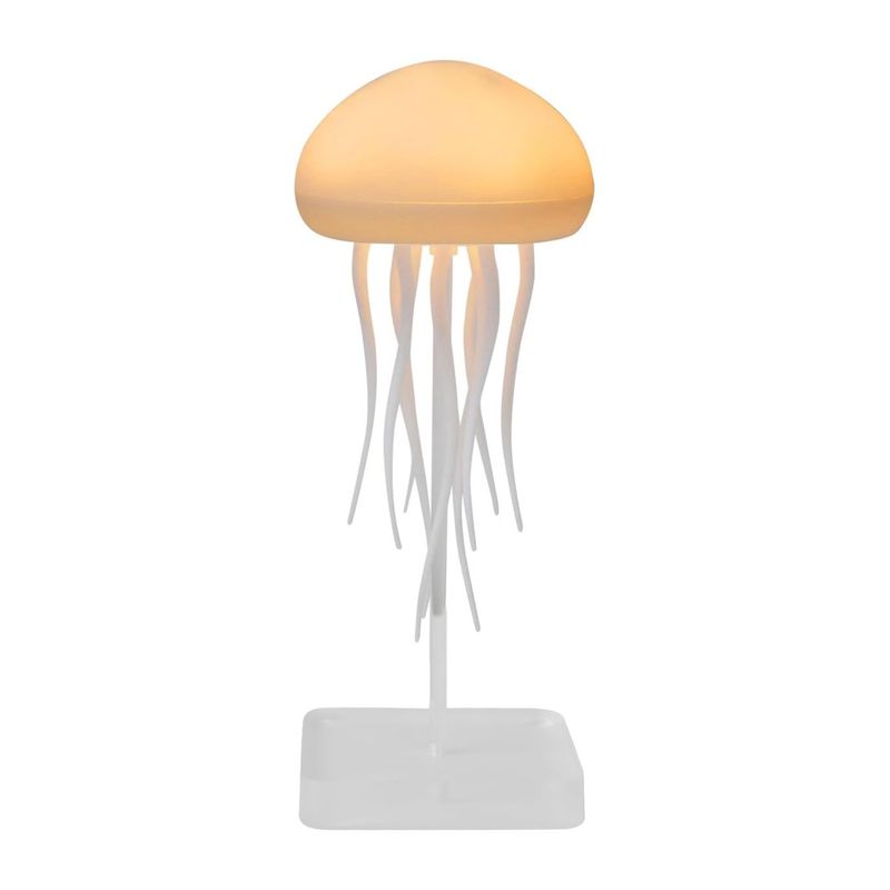 GENERICO - Lampara De Mesa Medusa Colores Cargador Usb