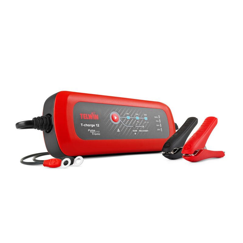 GENERICO - Cargador Batería Automático  T-Charge 12V 4A Telwin