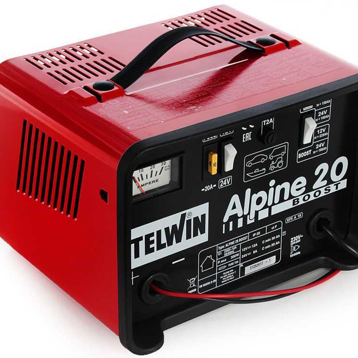 GENERICO - Cargador Batería  ALPINA 20 - 12-24V Telwin