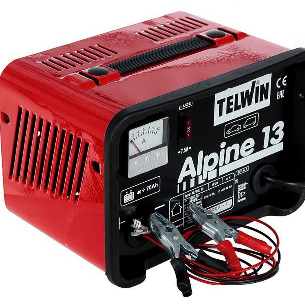 GENERICO - Cargador Batería  ALPINA 30  - 12-24V Telwin
