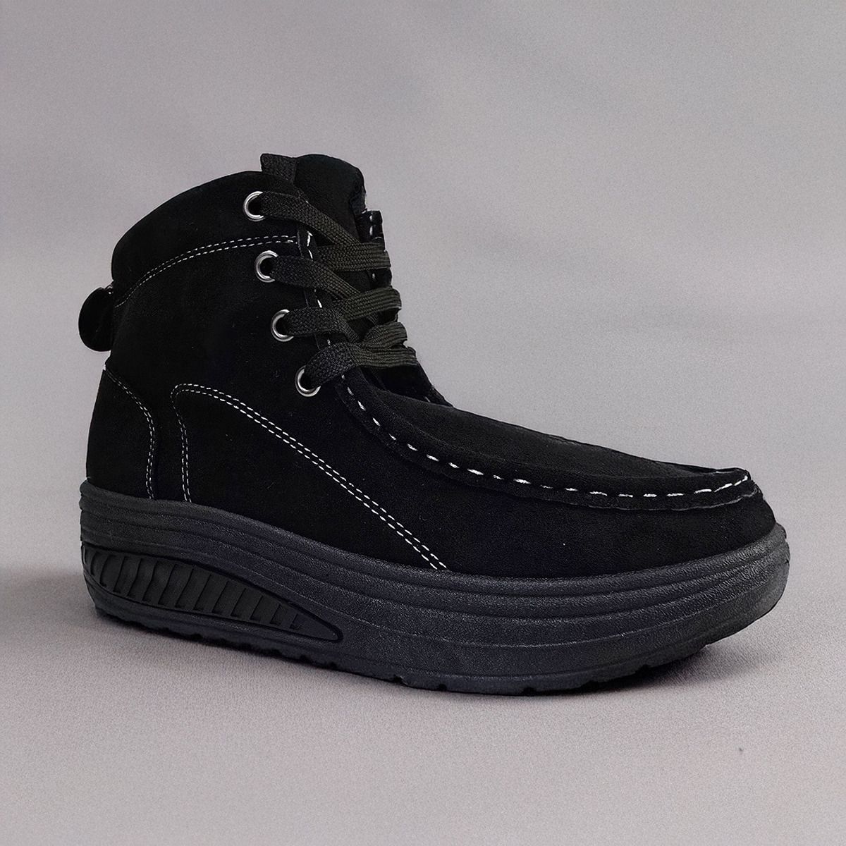 PAND G - Botín Casual Mujer Otoño - Invierno Comodo Negro - 7675