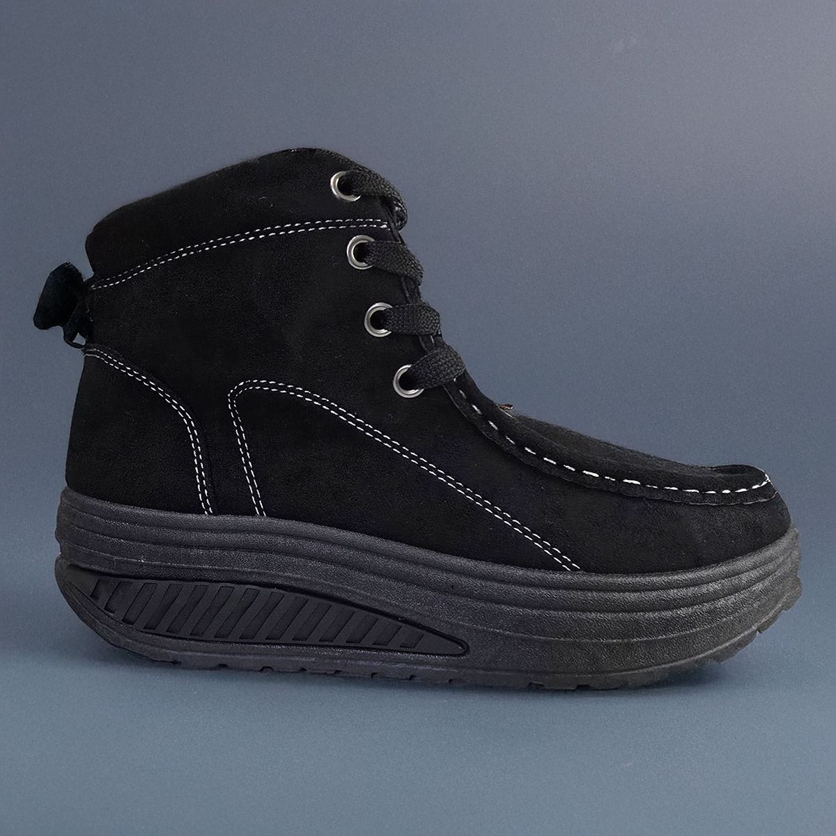 PAND G - Botín Casual Mujer Otoño - Invierno Comodo Negro - 7675