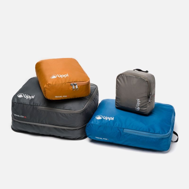 LIPPI - Organizador Travel Fox Organizer Cubes Gris Lippi