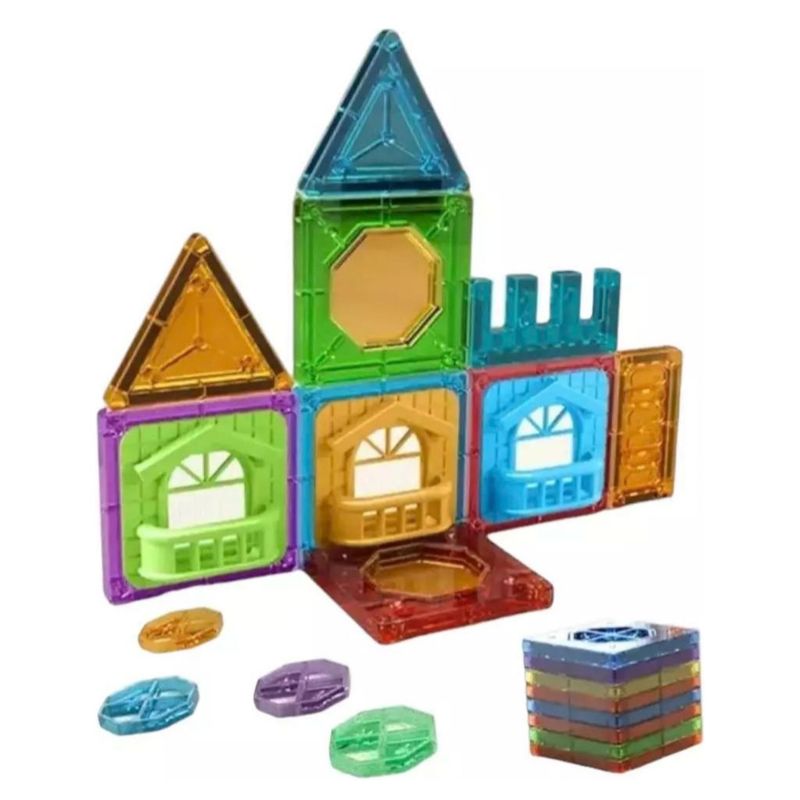 GENERICO - Juegos De Bloques Magnético De Construccion Para Niños