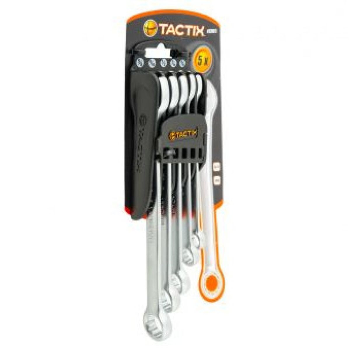 GENERICO - JGO LLAVES PUNTA Y CORONA 9PZS TACTIX