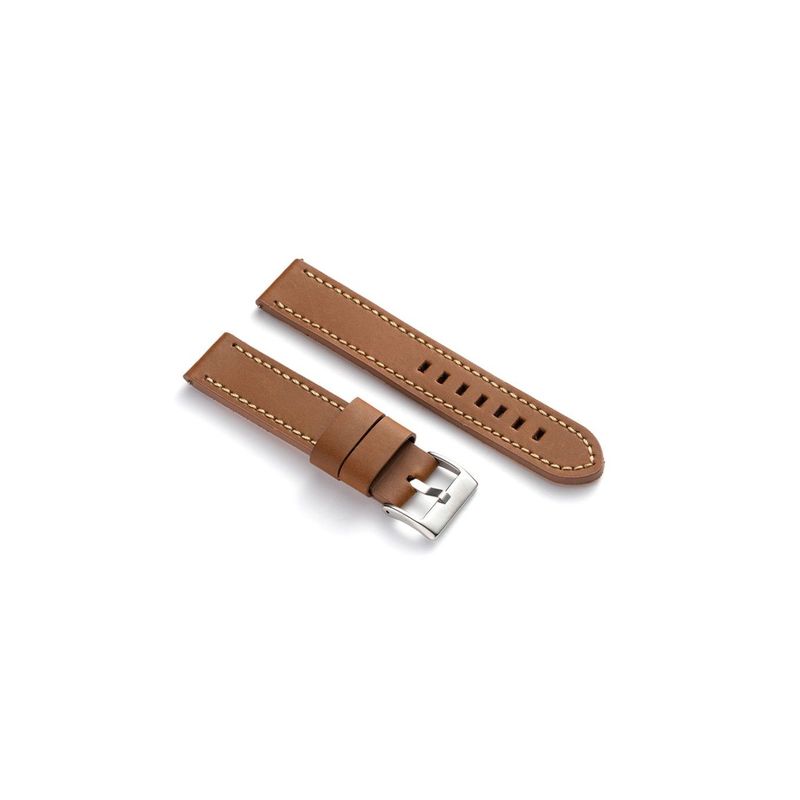 GENERICO - Correa Reloj Artesanal Cuero Envejecido Diloy 24 Mm