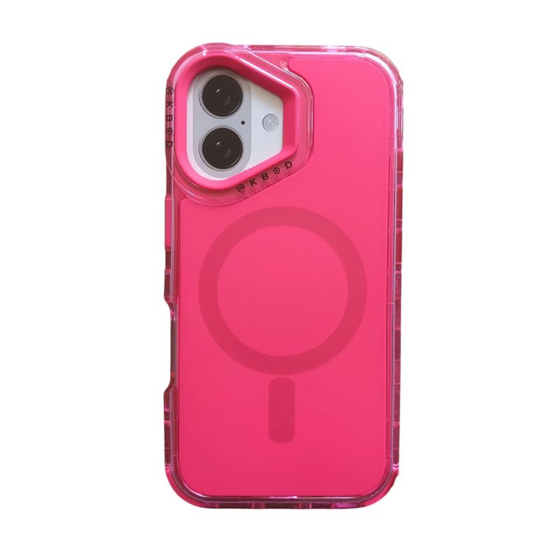 GENERICO - Carcasa Colores Magnetica Reforzada Para Iphone 16 - Fucsia