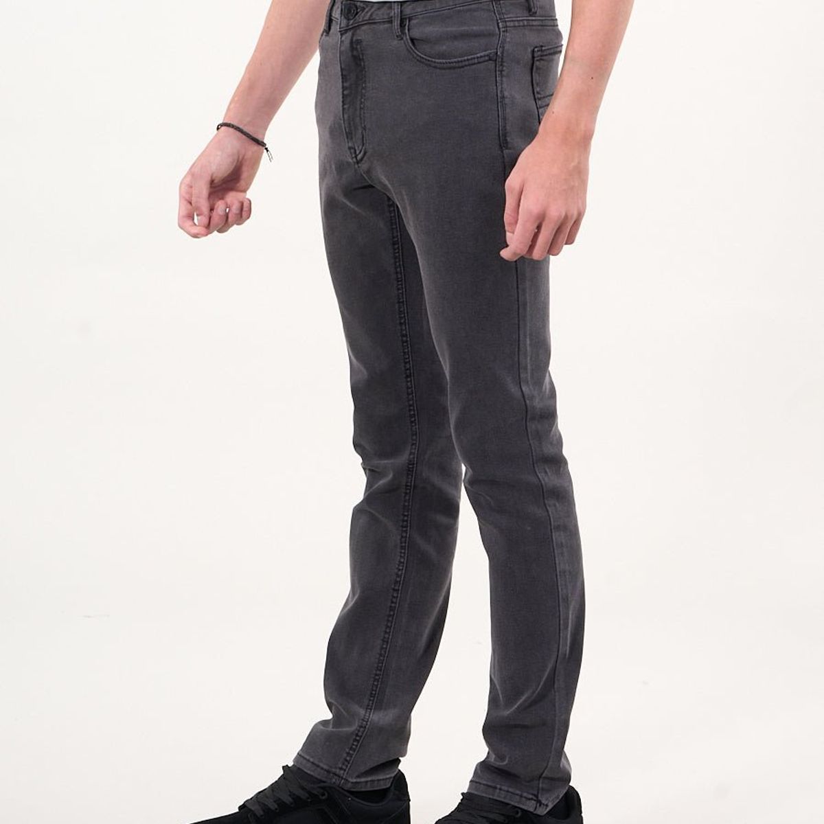 POLEMIC - Jeans Denim Slim Fit Negro wi4330 Polemic