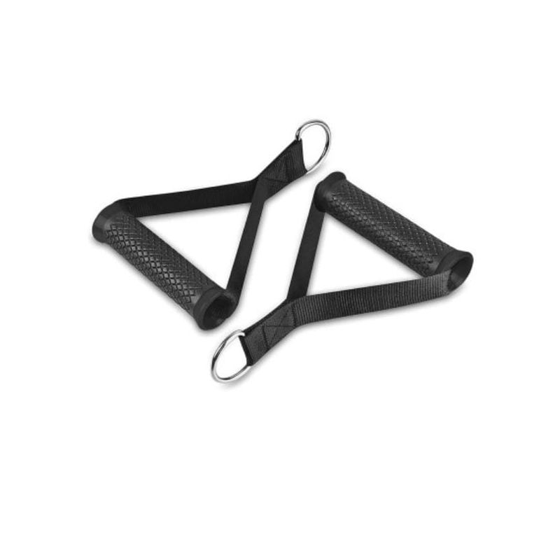GENERICO - Par manillas engomadas accesorio para polea gym