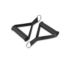 GENERICO - Par manillas engomadas accesorio para polea gym