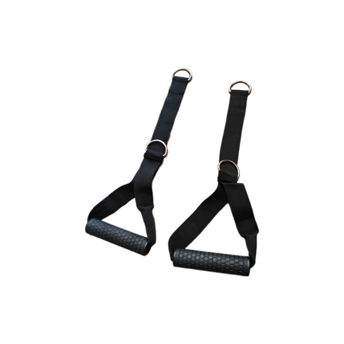 GENERICO - Par manillas engomadas accesorio para polea gym