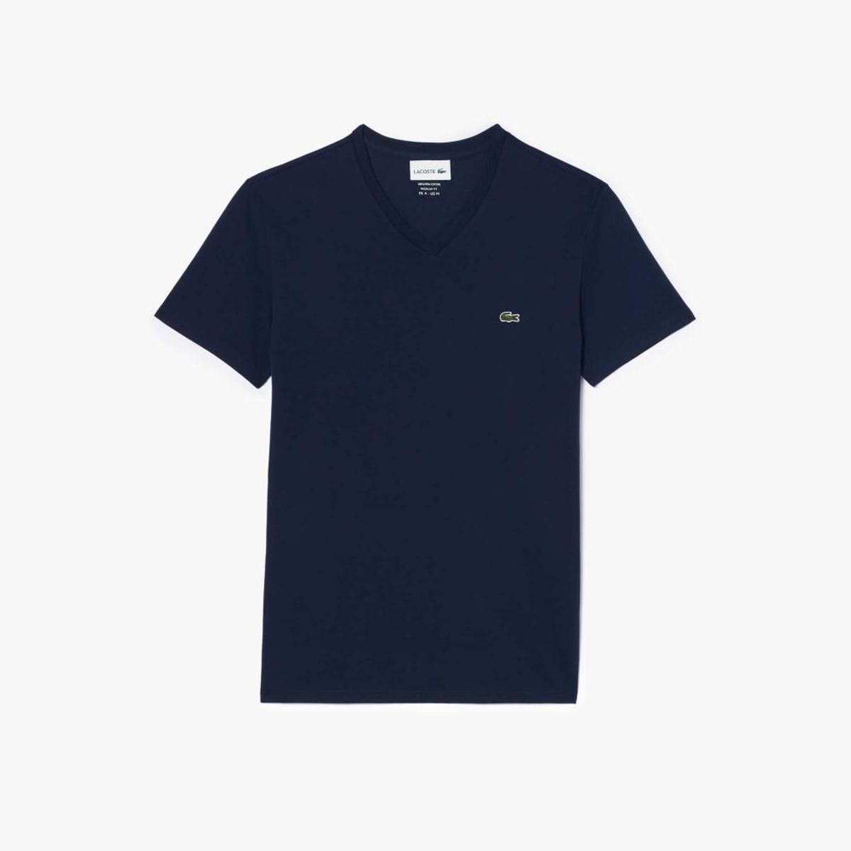 LACOSTE - Polera Cuello V Hombre Lacoste TH6710