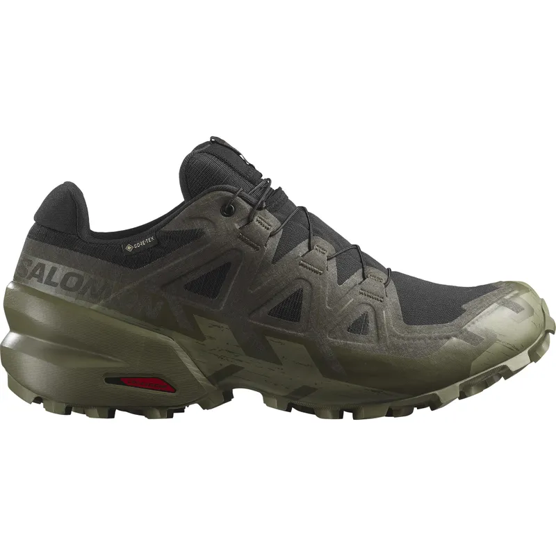 SALOMON - Zapatilla Hombre Speedcross 6 Gtx Oliva Blk Salomon