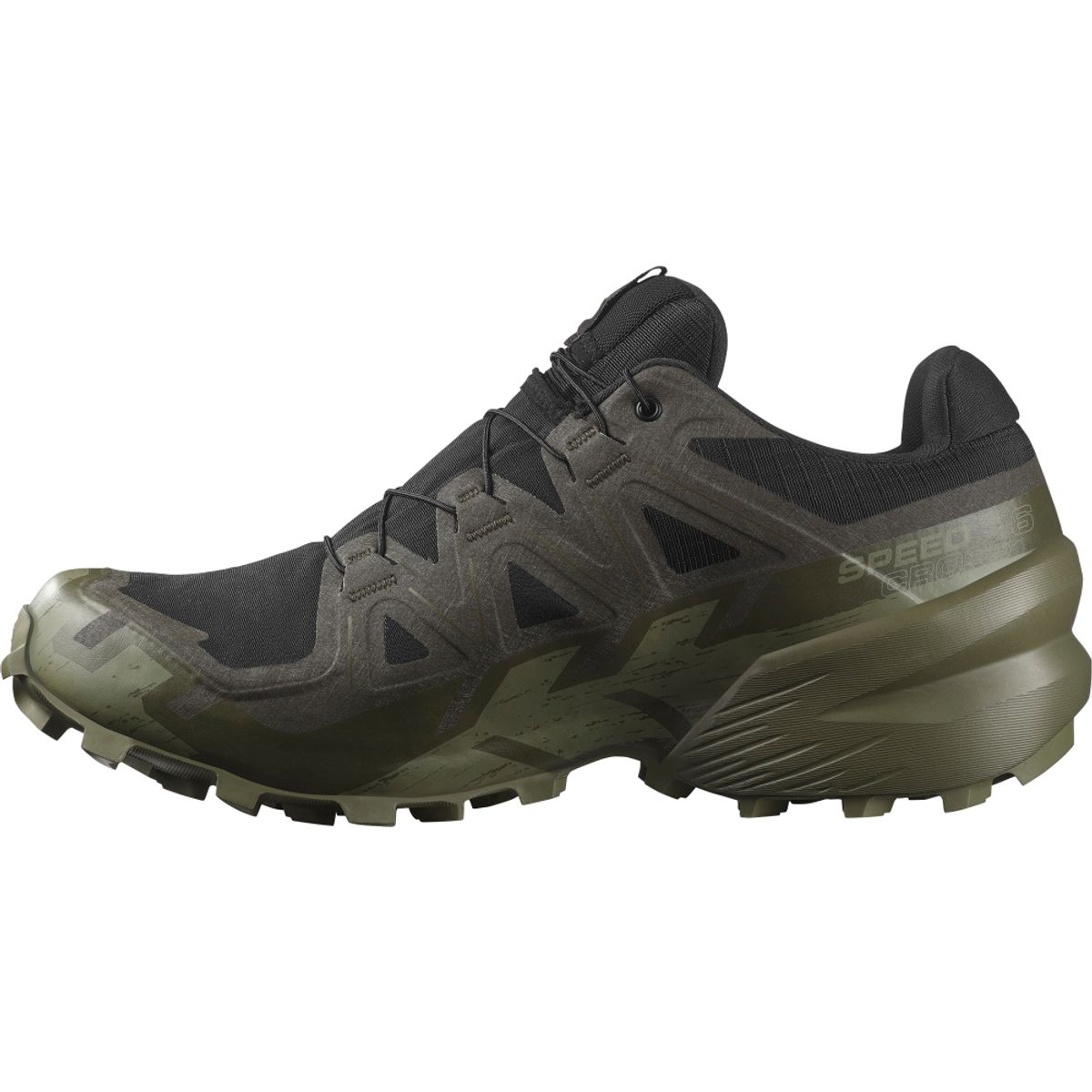 SALOMON - Zapatilla Hombre Speedcross 6 Gtx Oliva Blk Salomon
