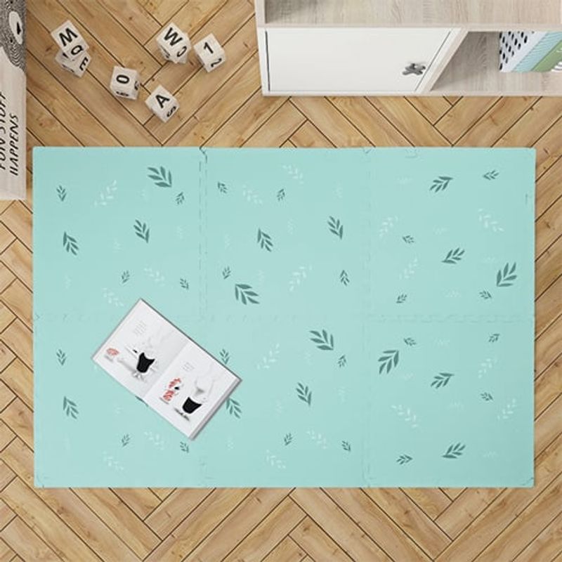 PARETI KITCHENETTE - TATAMI GOMA DE EVA 60060012mm LEAF MINT