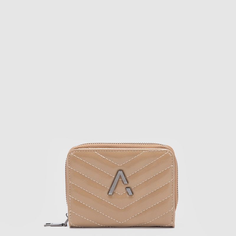 BUBBA - Billetera Claire Beige Black Bubba