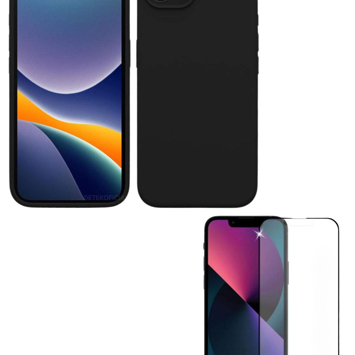 GENERICO - Carcasa Colores Para iPhone 16e + Lamina V