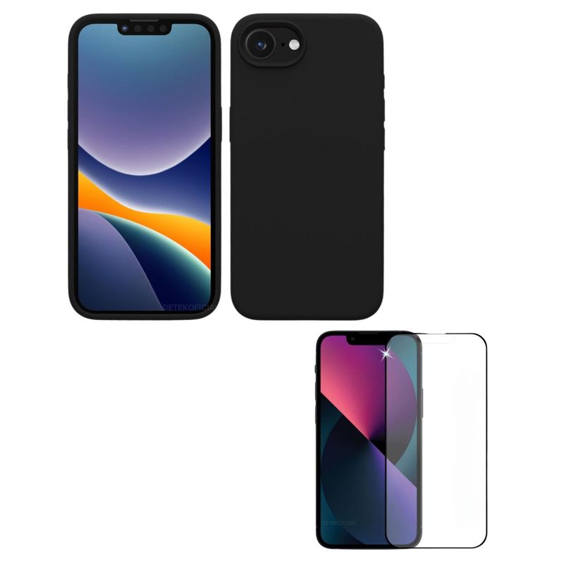GENERICO - Carcasa Colores Para iPhone 16e + Lamina V