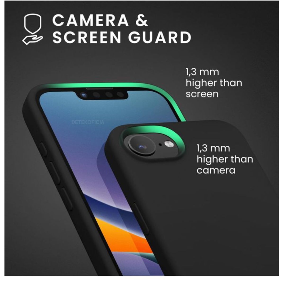 GENERICO - Carcasa Colores Para iPhone 16e + Lamina V