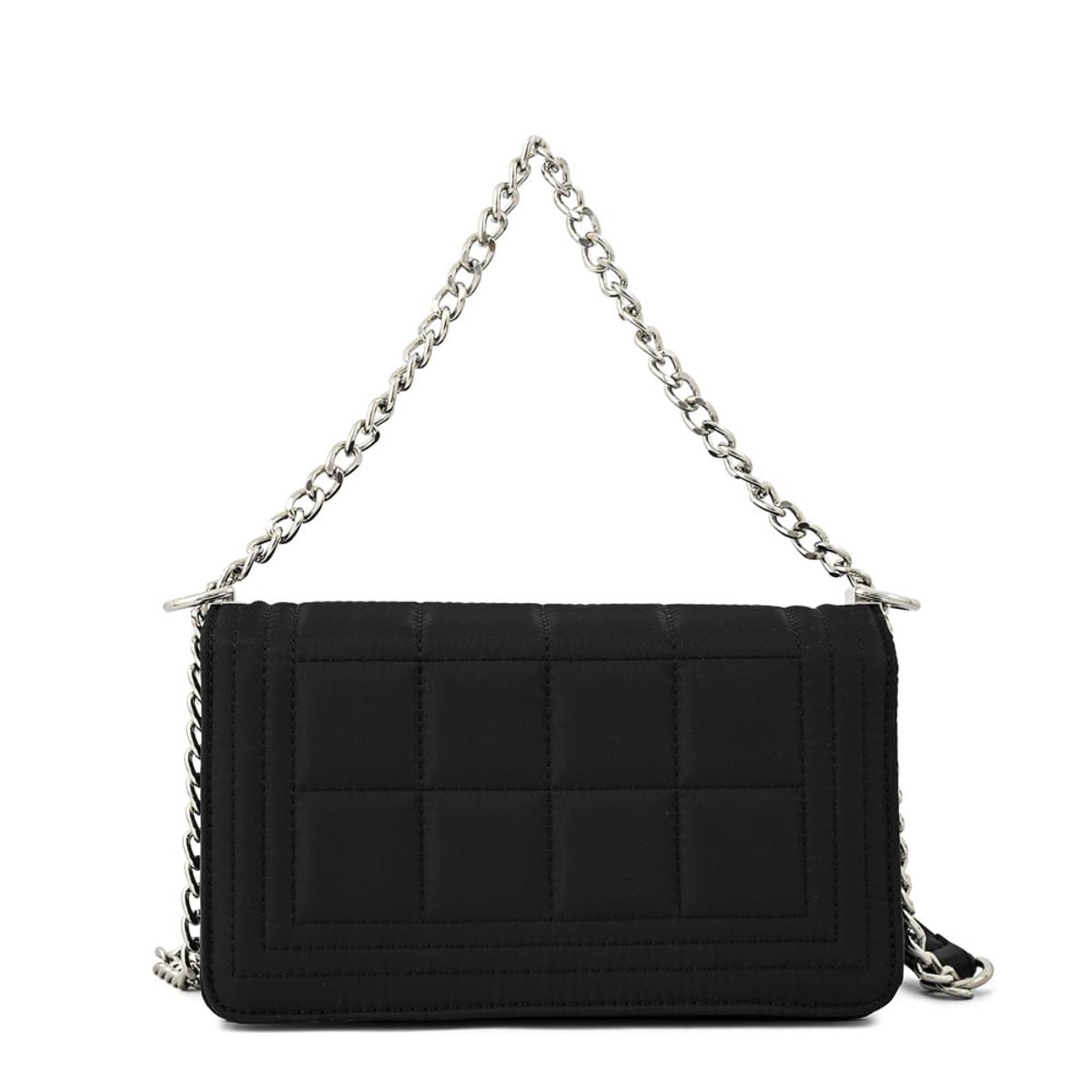 ZIOL - Cartera bandolera con tapa nay pequeña negro especial