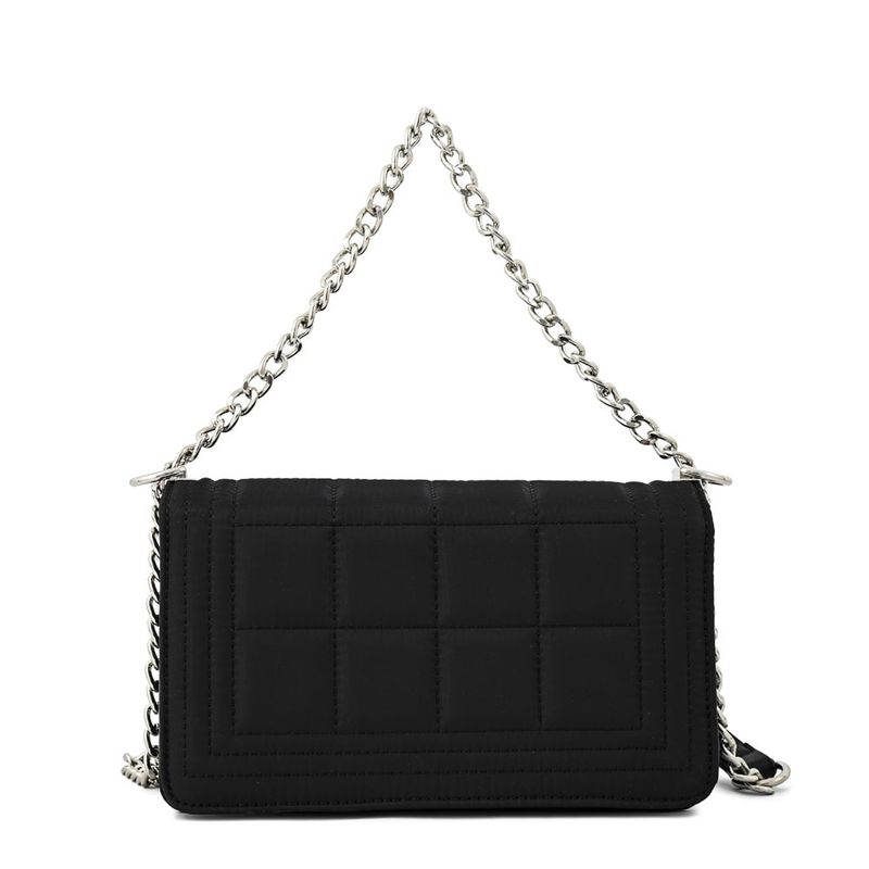 ZIOL - Cartera bandolera con tapa pequeña nay negro especial