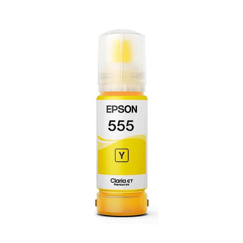 EPSON - Botella de Tinta Original Epson T555 Amarillo T555420-AL