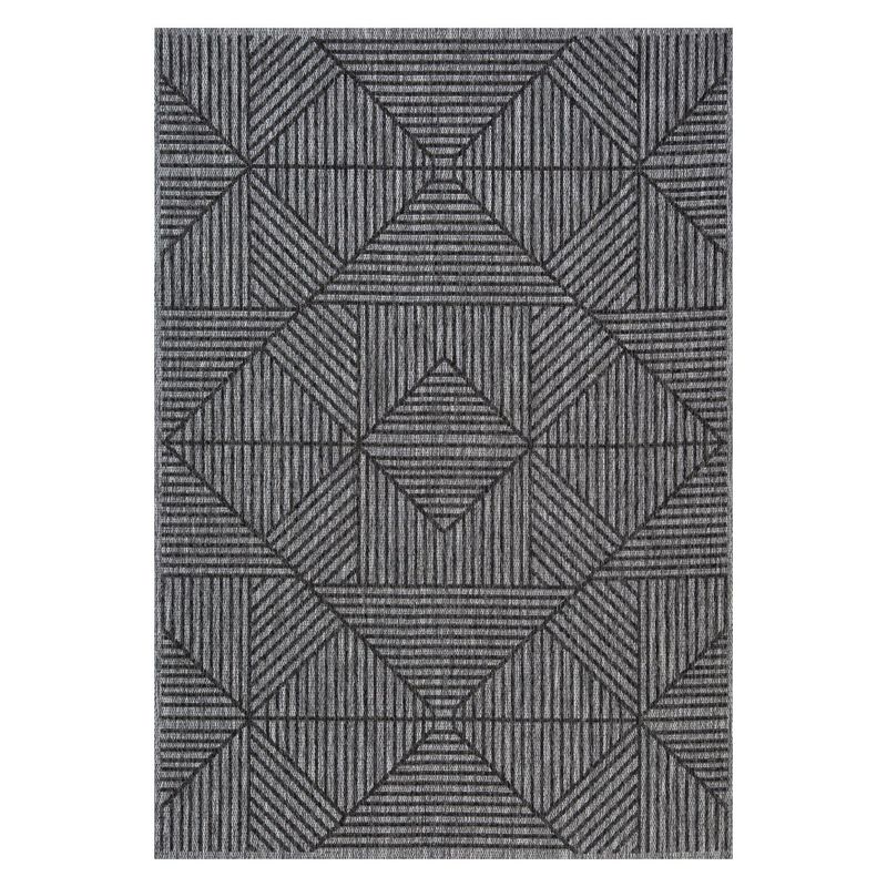 ELEMENTS & CO - Alfombra  Out-In Board Gris 200x290 cm
