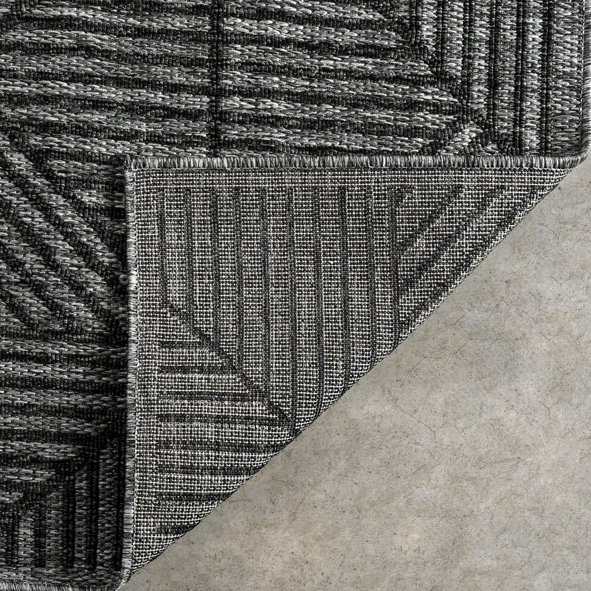 ELEMENTS & CO - Alfombra  Out-In Board Gris 200x290 cm