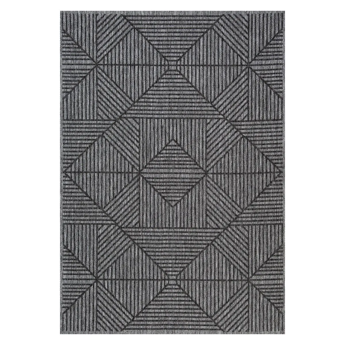 ELEMENTS & CO - Alfombra  Out-In Board Gris 160x230 cm