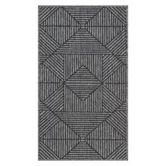ELEMENTS & CO - Alfombra Out-In Board Gris 60x110 cm