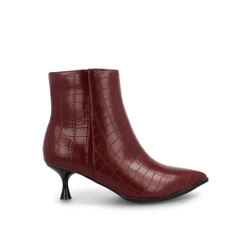 BATA - Botín Mujer Bata Red Label Cira Burdeo