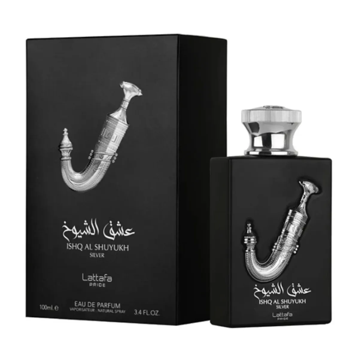 LATTAFA - Perfume Lattafa Pride Ishq Al Shuyukh Silver Edp 100MlUnisex
