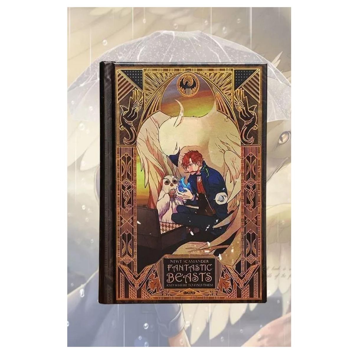 GENERICO - Agenda Planner Cuaderno 19x13cm Diseño Animales Fantasticos