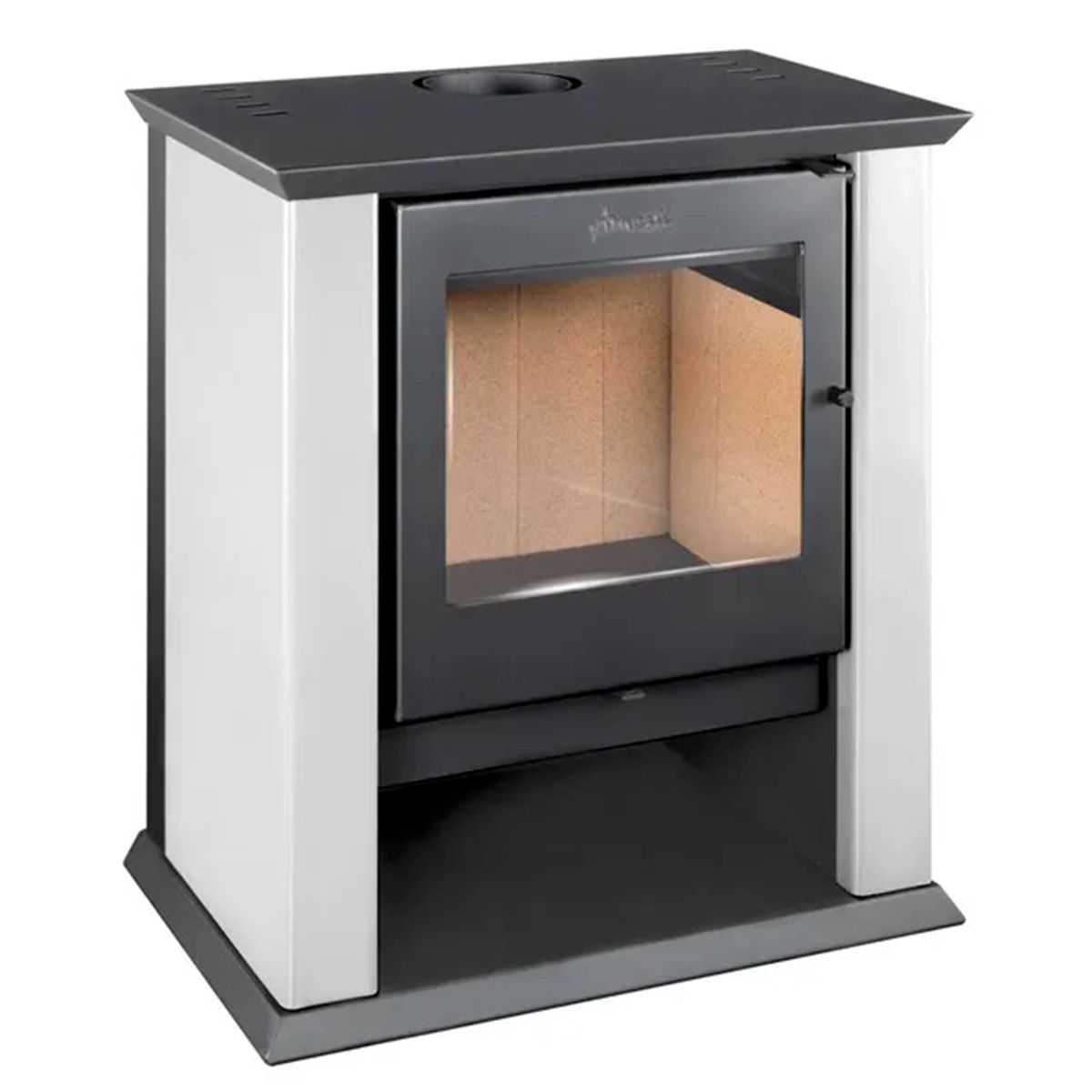 AMESTI - Estufa a leña Classic 500 Blanco Amesti