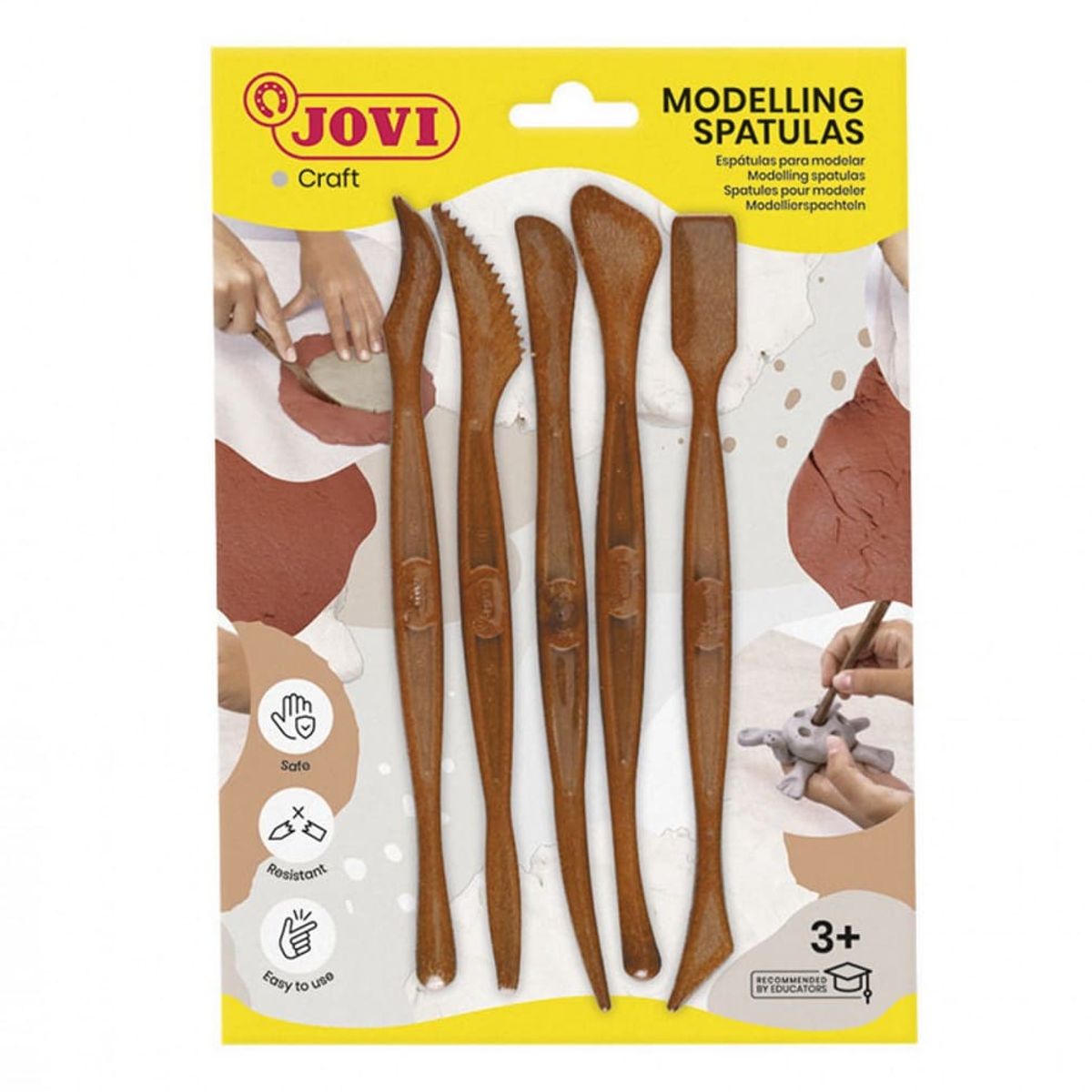 JOVI - Set de 5 Espátulas para Modelar Jovi
