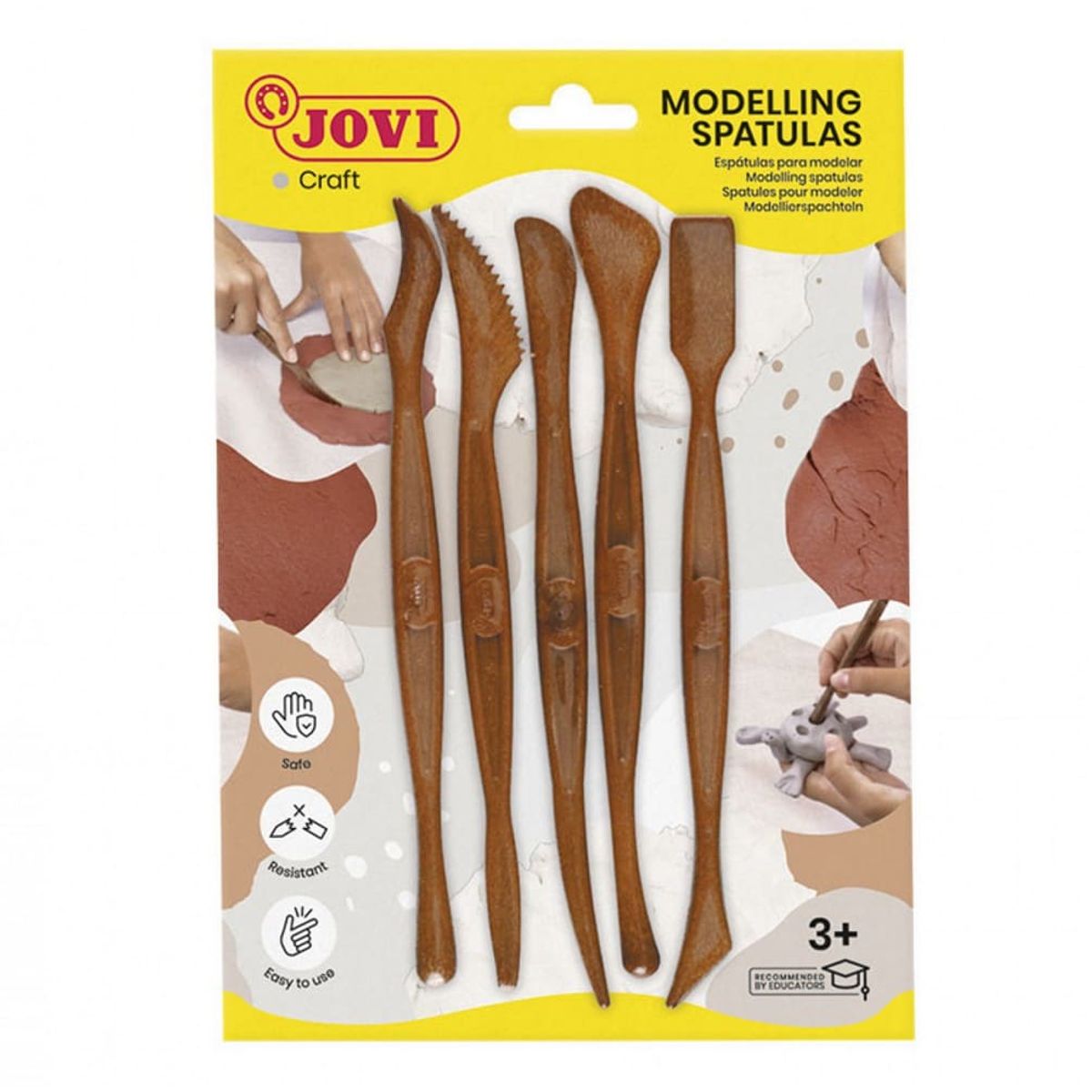 JOVI - Set de 5 Espátulas para Modelar Jovi