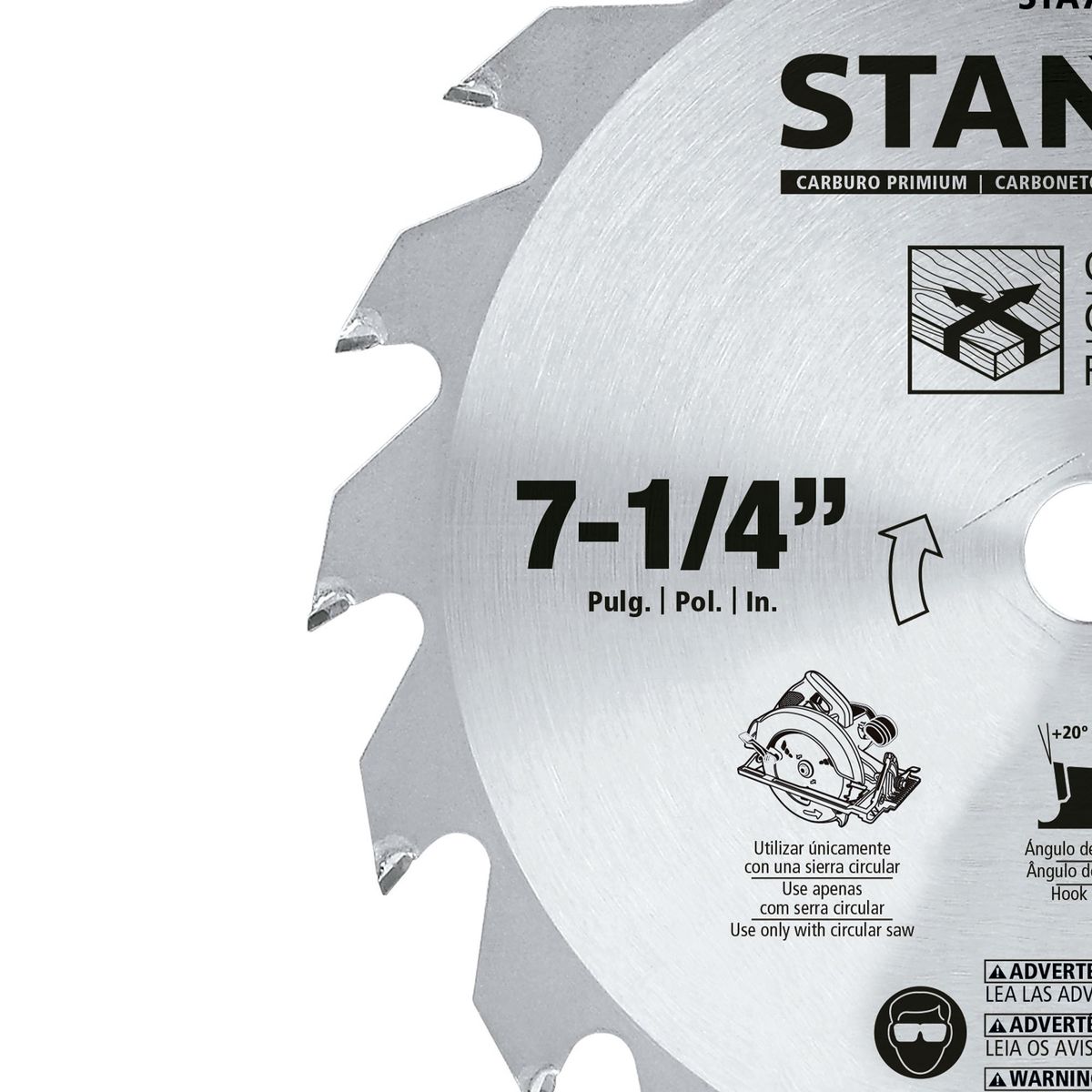 STANLEY - Disco de sierra 7-1/4' Stanley STA7717