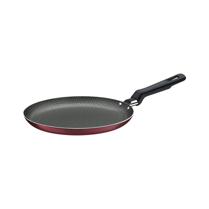 TRAMONTINA - Panquequera con Antiadherente 22 cm Roja Tramontina Loreto