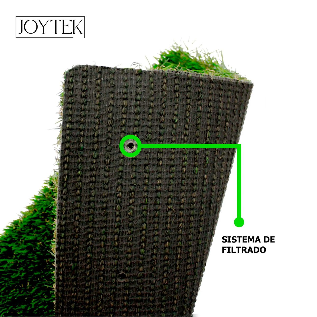 JOYTEK - Pasto Sintético Joytek de 30mm 4x2mt 8 m2 UV