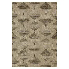 ELEMENTS & CO - Alfombra Out-In Diamond Tabac 200x290 cm