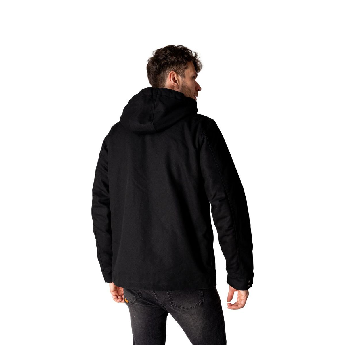LENGA - Chaqueta Térmica Hombre Algodón Canvas Interior Sherpa Geike Lenga