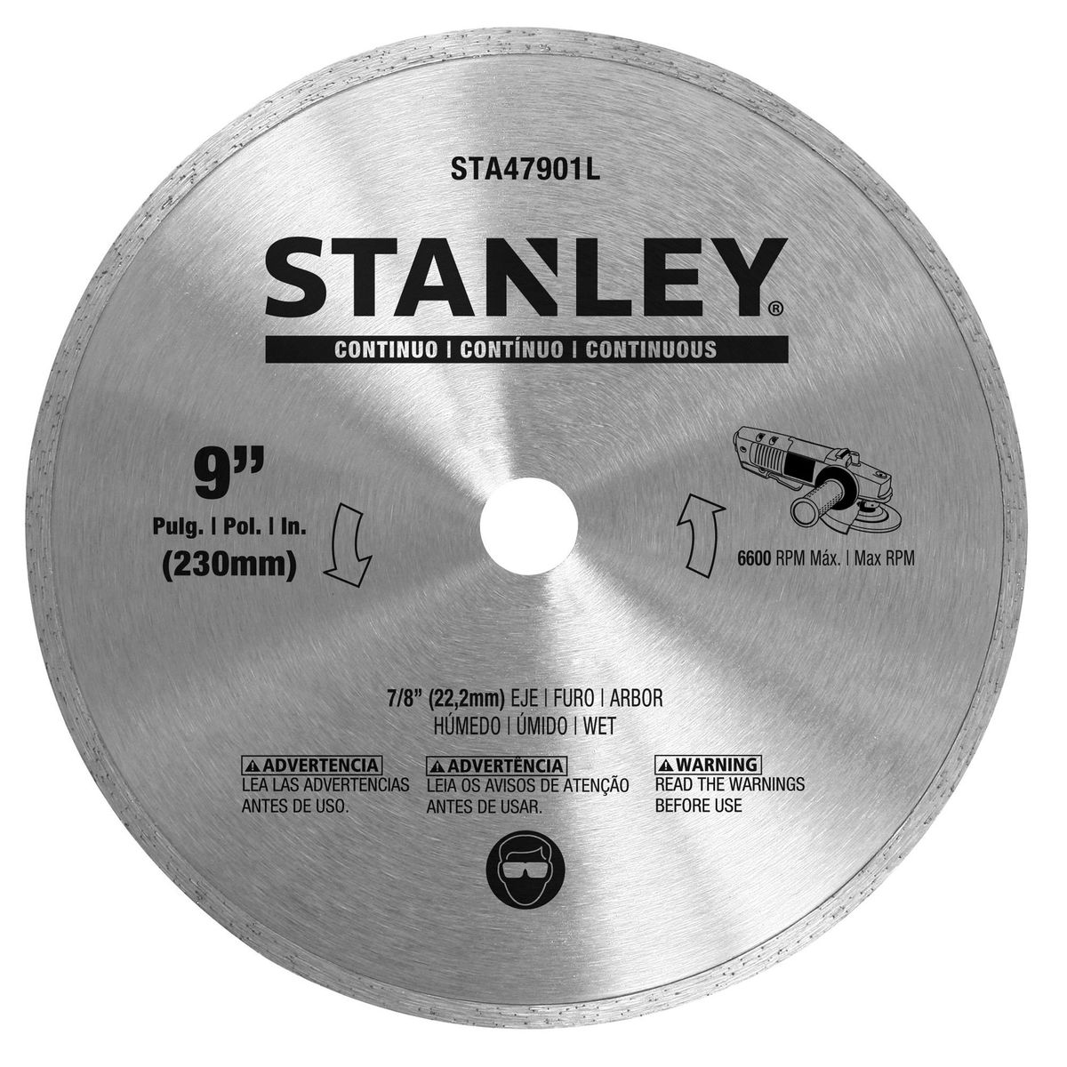 STANLEY - Disco diamantado 9' Stanley STA47901L