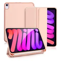 GENERICO - Funda Smart Cover Para iPad Mini 7 Rosado
