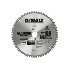DEWALT - Disco de sierra circular 10' 80T DWA03210