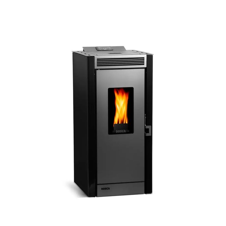BOSCA Estufa a pellet Black Vision negro
