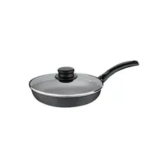 TRAMONTINA - Sartén para Huevo Turim en Aluminio con Revestimiento Interno y Externo en Antiadherente Starflon Max Plomo 16 cm 0,5 L