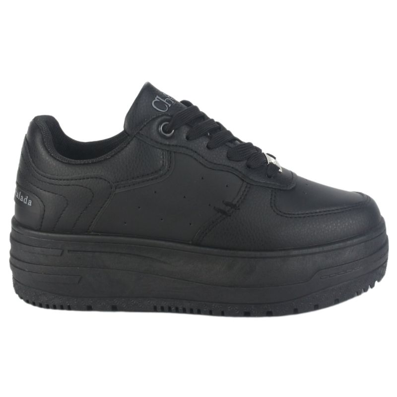 CHALADA - Zapatilla Mujer Negro Urbano Chalada Mitsu-3